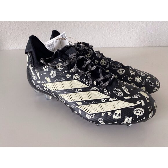 Adidas Football Cleats Adizero Electric.1 Halloween Glow In Dark JP9957 Men 13.5 main image 9